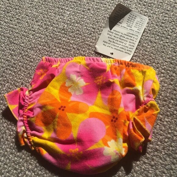 🍭6/$30 NWT Flap Happy Tropical Swim Diaper 6 mo - Picture 7 of 7